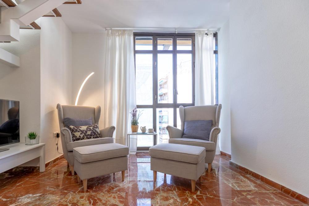 Duplex Tejon & Private Terrace By Ele Apartments Malaga Bagian luar foto